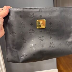 Vintage Visetos Large Pouch / Toiletry Clutch